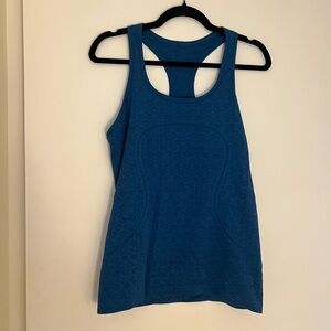 Lululemon Blue Racerback Tank Top